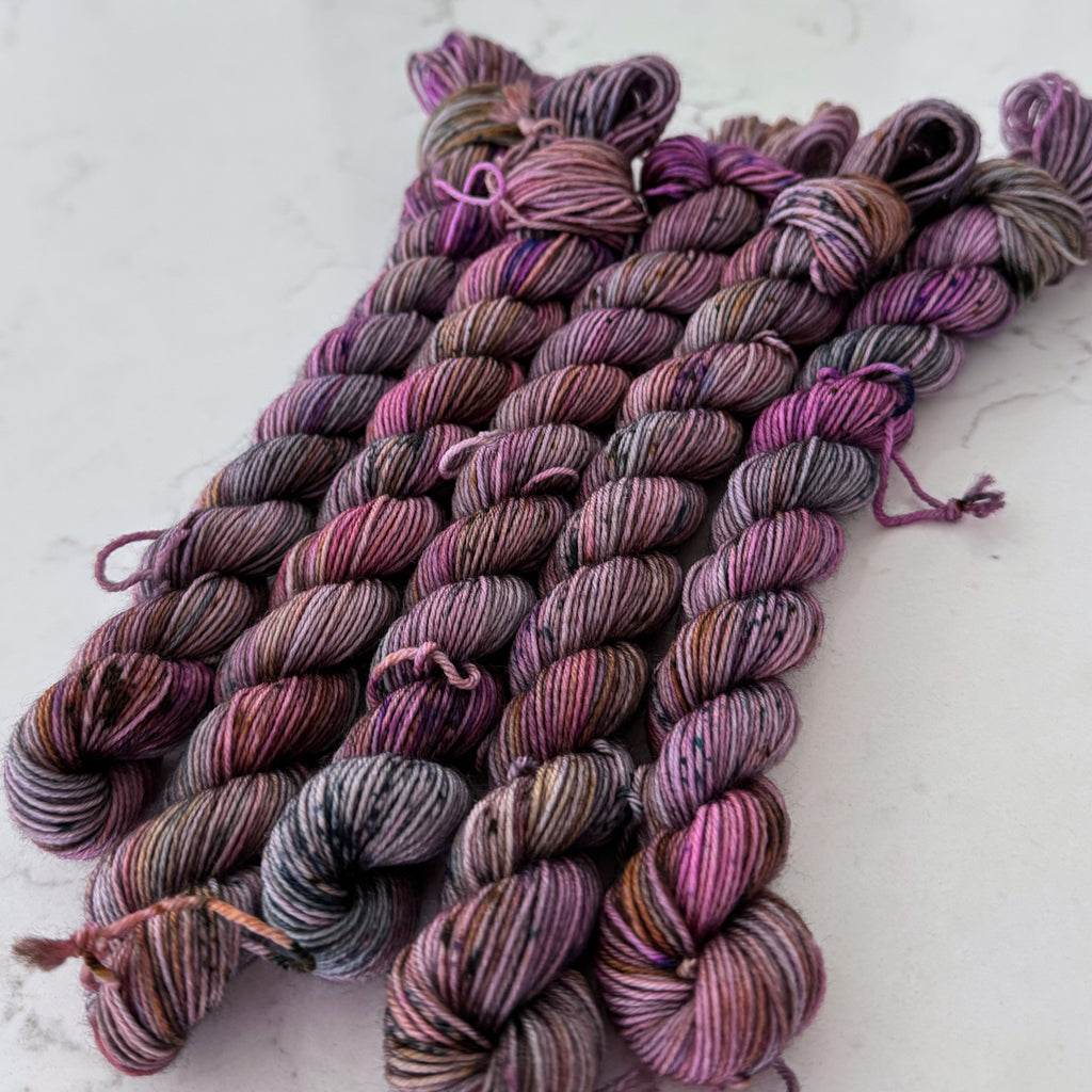 Purple OOAK - Sock Minis